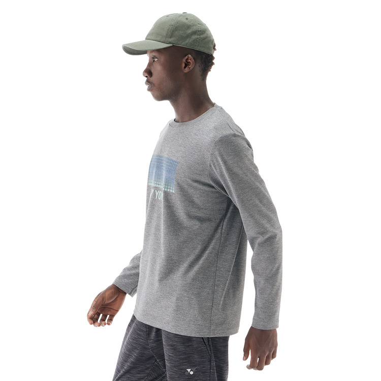 ユニロングスリーブＴシャツ.16817 詳細画像 グレー(010) 4