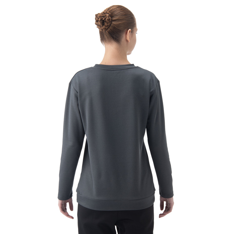 ウィメンズロングスリーブＴシャツ.16821 詳細画像 チャコール(075) 3