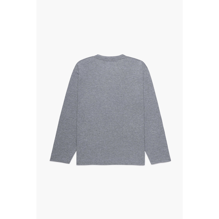 ユニロングスリーブＴシャツ.16892Y 詳細画像 グレー(010) 2