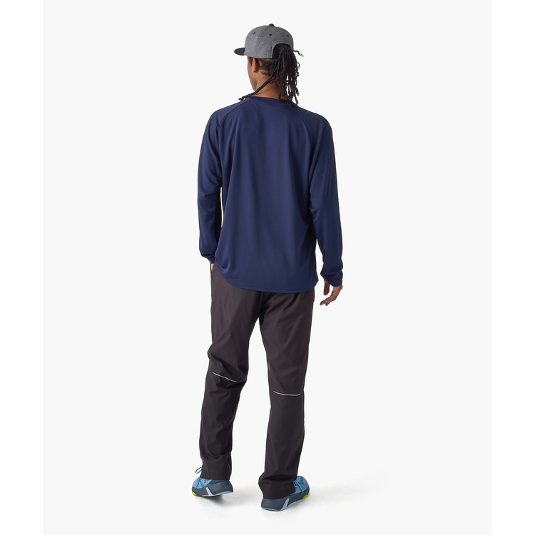 ユニロングスリーブTシャツ.16894Y 詳細画像 ネイビーブルー(019) 12