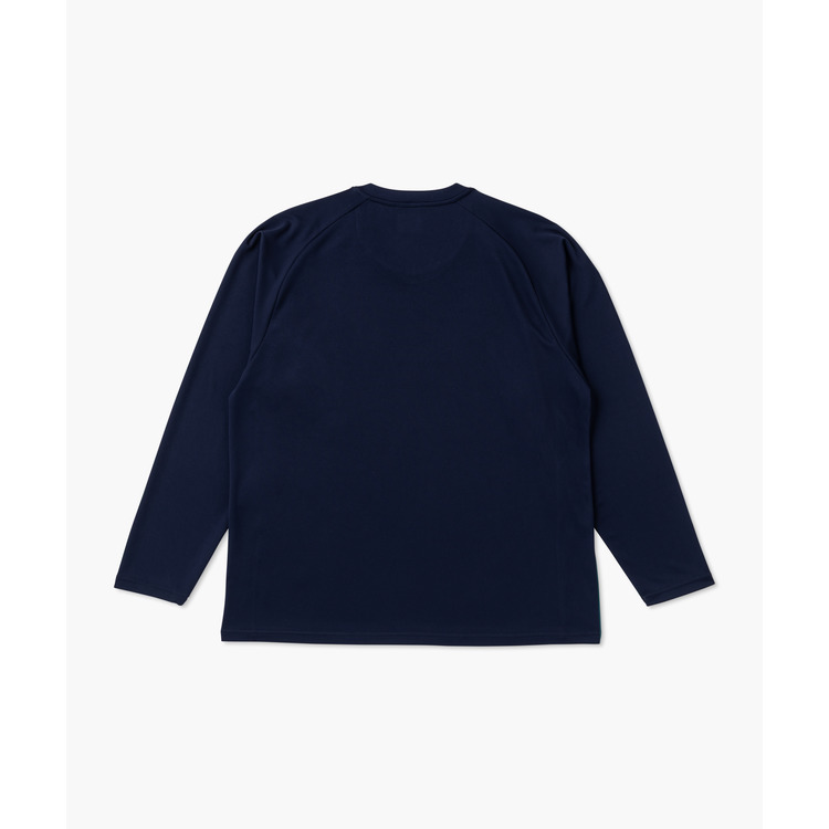 ユニロングスリーブTシャツ.16894Y 詳細画像 ネイビーブルー(019) 2