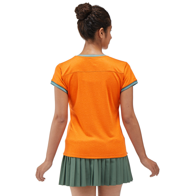 ウィメンズゲームシャツ. 20758 詳細画像 ブライトオレンジ 4