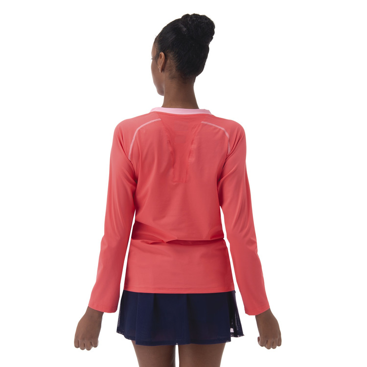 ウィメンズゲームシャツ（ロングスリーブ）. 20840 詳細画像 コーラルレッド(475) 3