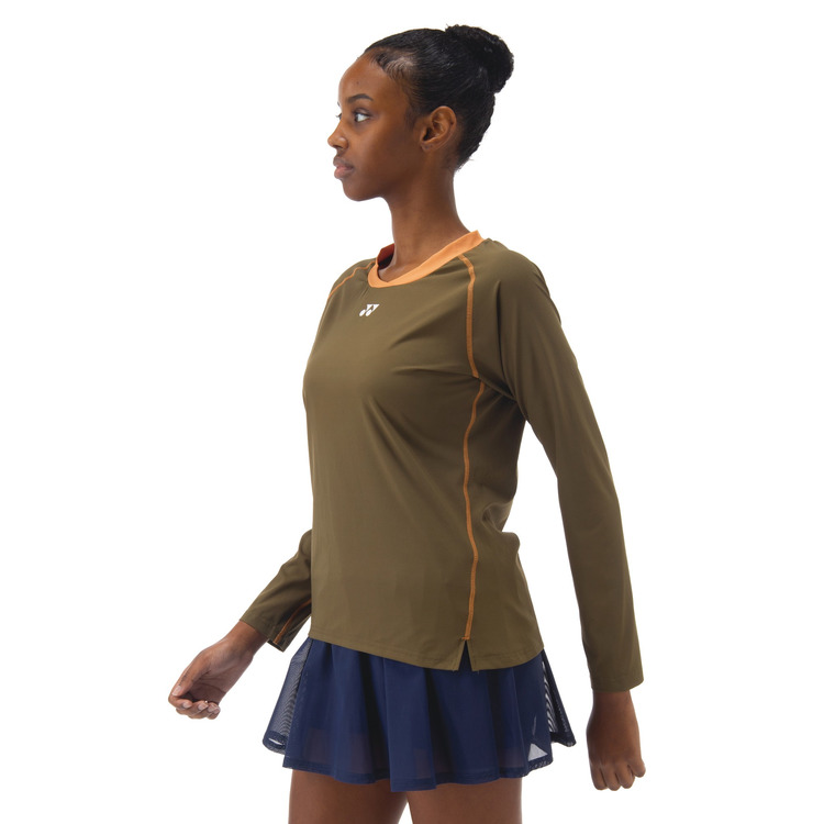 ウィメンズゲームシャツ（ロングスリーブ）. 20840 詳細画像 オイルブラウン(679) 4