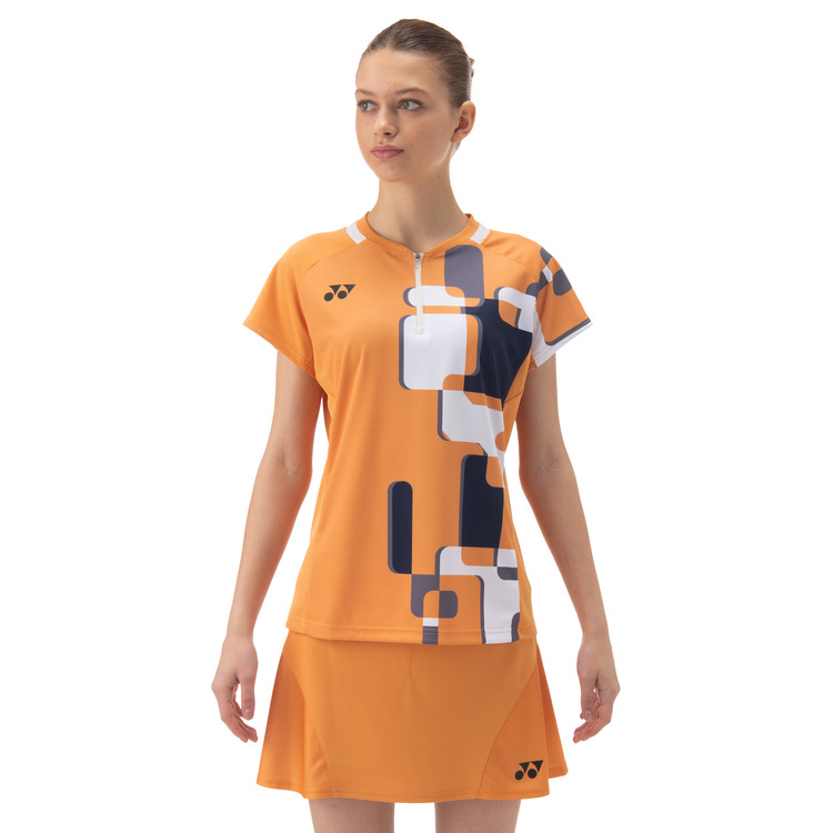 ウィメンズゲームシャツ.20856 詳細画像 フォールオレンジ(652) 2