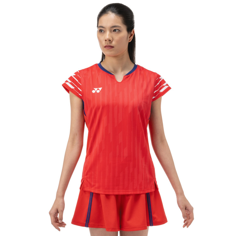 ウィメンズゲームシャツ.20860 詳細画像 クリアーレッド(459) 2