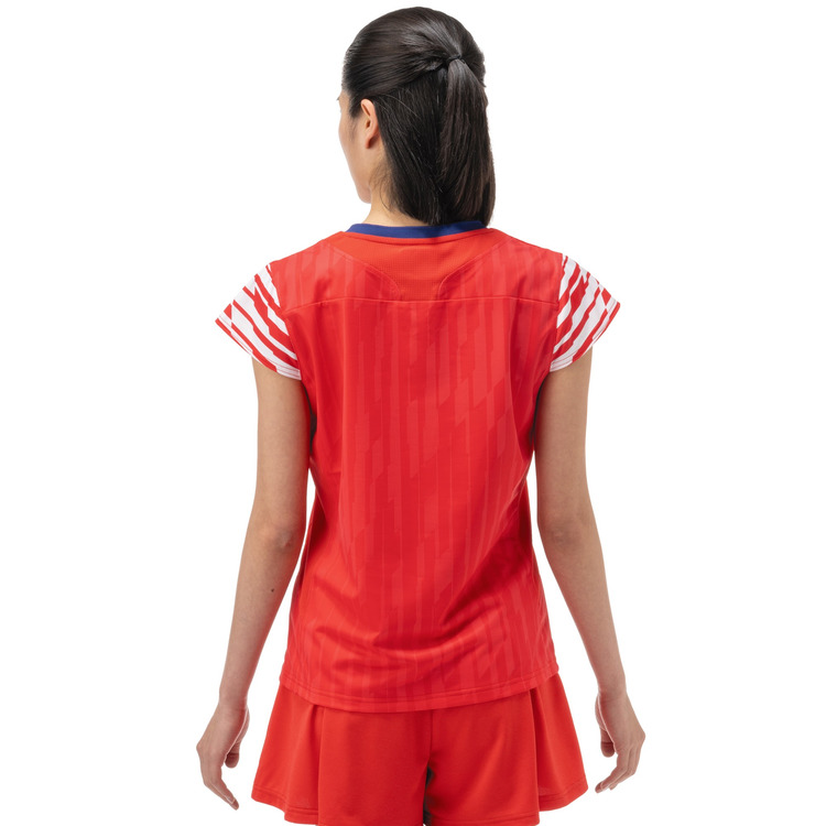 ウィメンズゲームシャツ.20860 詳細画像 クリアーレッド(459) 3