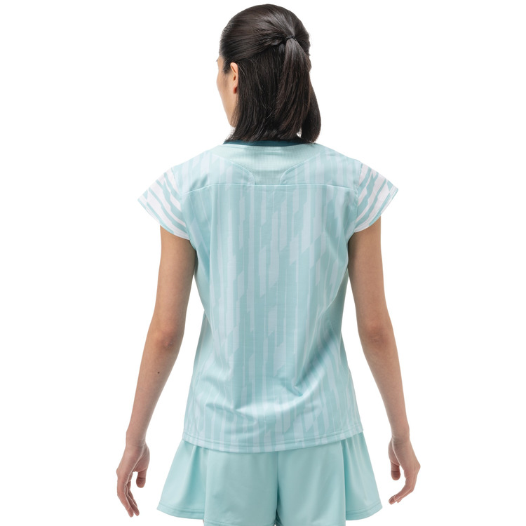 ウィメンズゲームシャツ.20860 詳細画像 ライトターコイズ(540) 3
