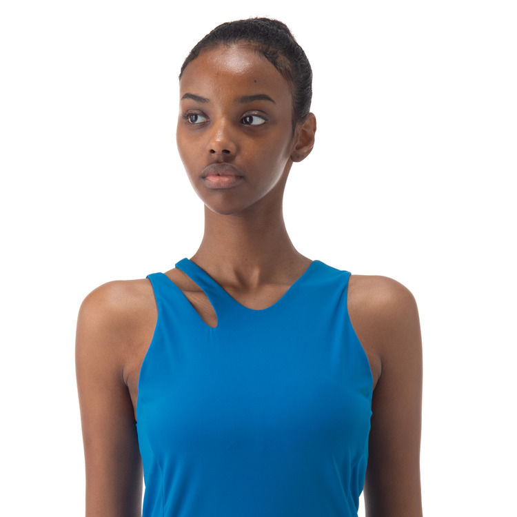 ウィメンズフィットタンクトップ（インナーブラ付）. 20868Y 詳細画像 ブルー(002) 5