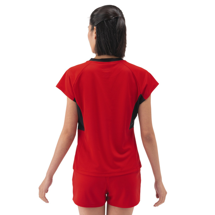 ウィメンズゲームシャツ. 20885 詳細画像 サンセットレッド(496) 3