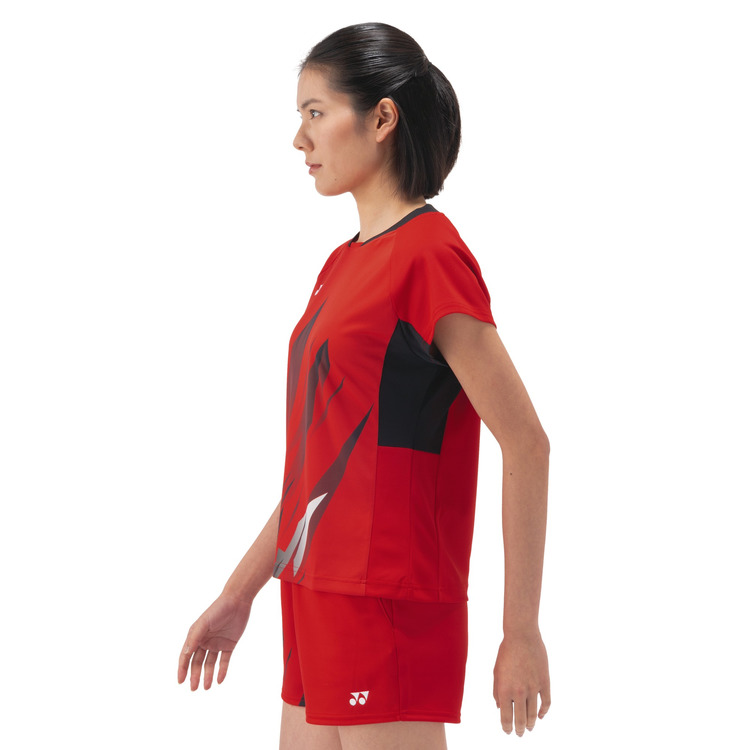 ウィメンズゲームシャツ. 20885 詳細画像 サンセットレッド(496) 4