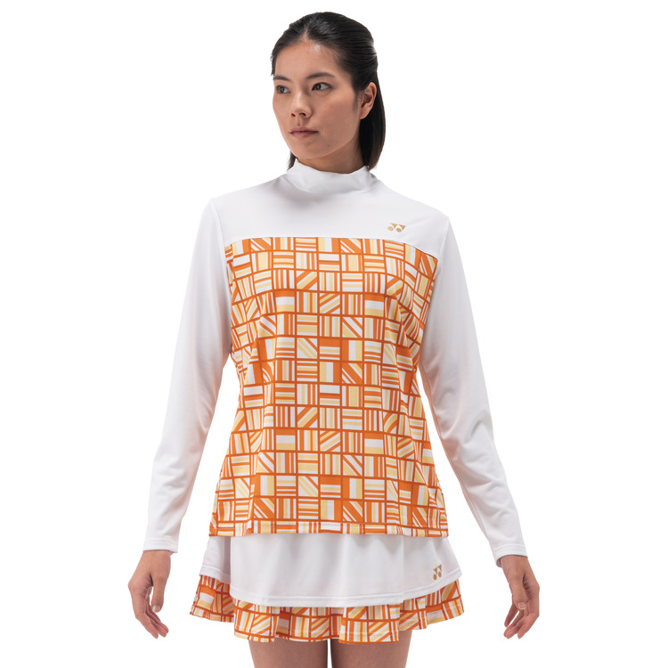 ウィメンズゲームシャツ（ロングスリーブ）. 20898 詳細画像 ファインオレンジ(428) 2