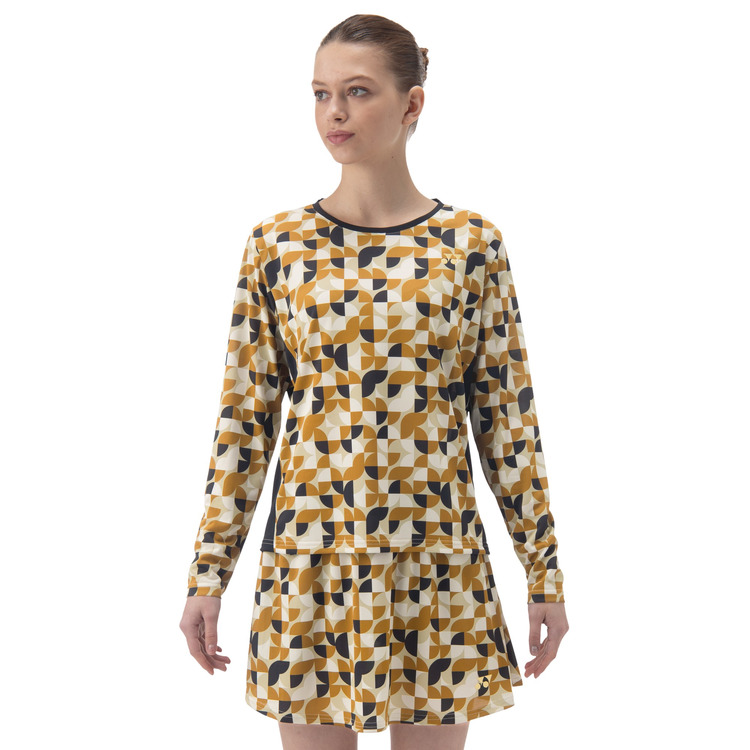 ウィメンズゲームシャツ（ロングスリーブ）.20905 詳細画像 キャメル(183) 2