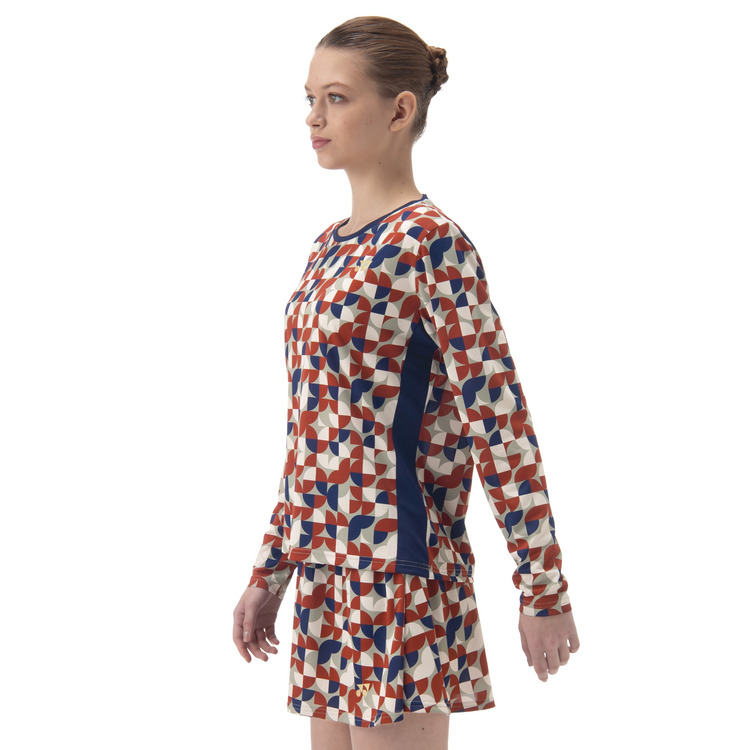 ウィメンズゲームシャツ（ロングスリーブ）.20905 詳細画像 ポインセチアレッド(575) 4