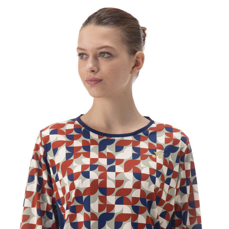 ウィメンズゲームシャツ（ロングスリーブ）.20905 詳細画像 ポインセチアレッド(575) 5