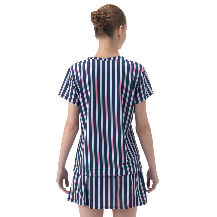 ウィメンズゲームシャツ.20906 詳細画像 ダークネイビー(554) 3