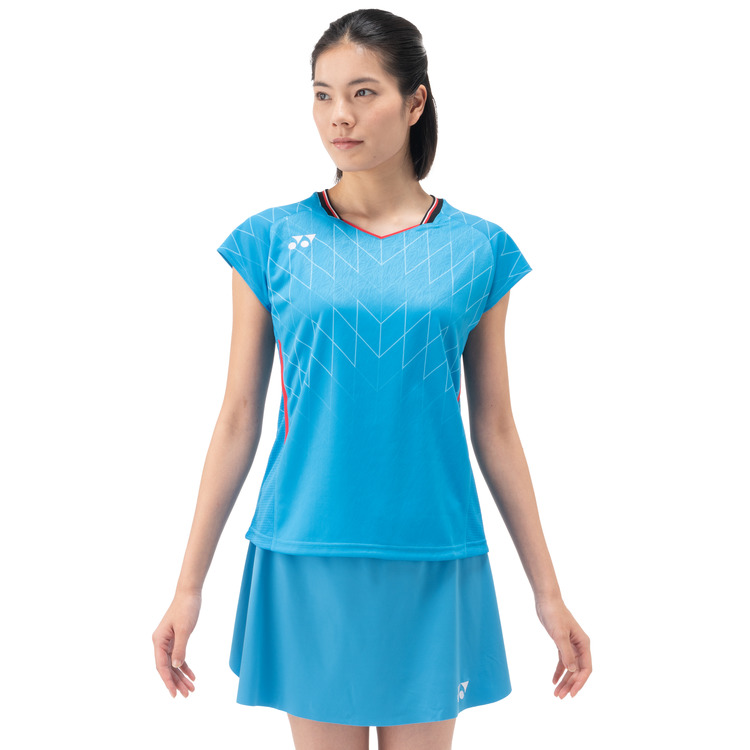 ウィメンズゲームシャツ（フィットシャツ）. 20915 詳細画像 セルリアンブルー(449) 2
