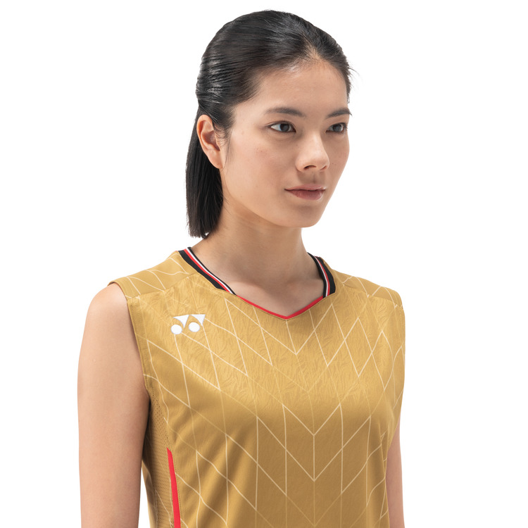 ウィメンズゲームシャツ（ノースリーブ）. 20916Y 詳細画像 ゴールド(016) 5