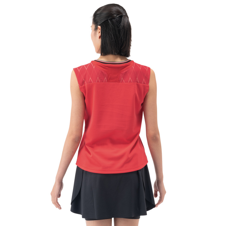 ウィメンズゲームシャツ（ノースリーブ）. 20916Y 詳細画像 ジャパンレッド(364) 3