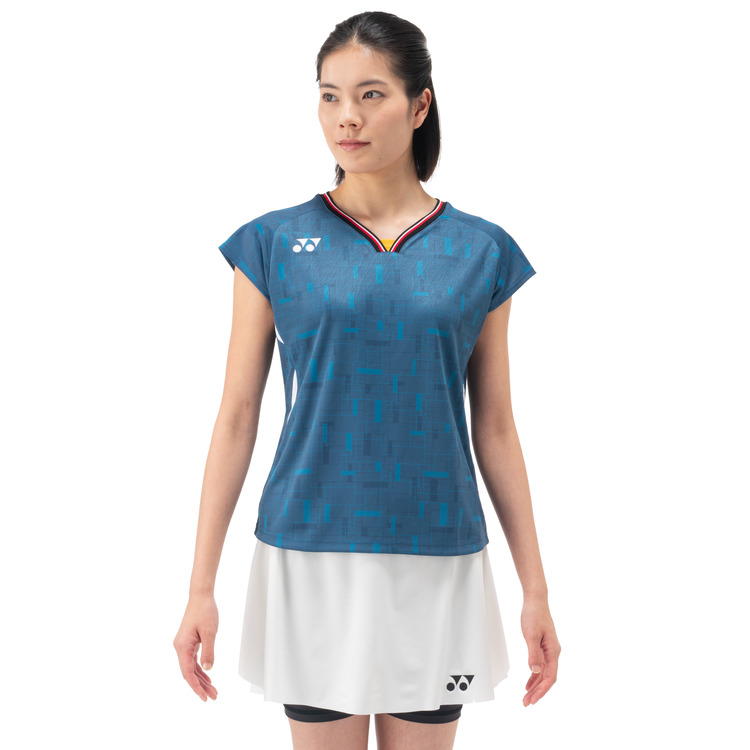 ウィメンズゲームシャツ（フィットシャツ）. 20917 詳細画像 デニムネイビー(629) 2