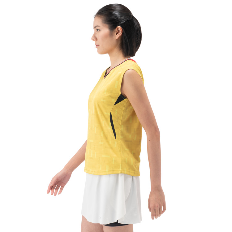 ウィメンズゲームシャツ（ノースリーブ）. 20918Y 詳細画像 ヤマブキ(221) 4