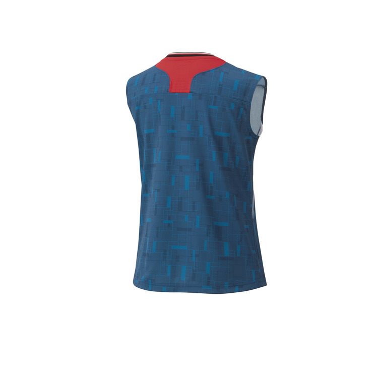 ウィメンズゲームシャツ（ノースリーブ）. 20918Y 詳細画像 デニムネイビー(629) 6