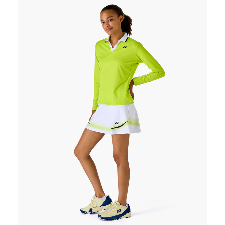 ウィメンズゲームシャツ（ロングスリーブ）.20923 詳細画像 フレッシュライム(680) 13