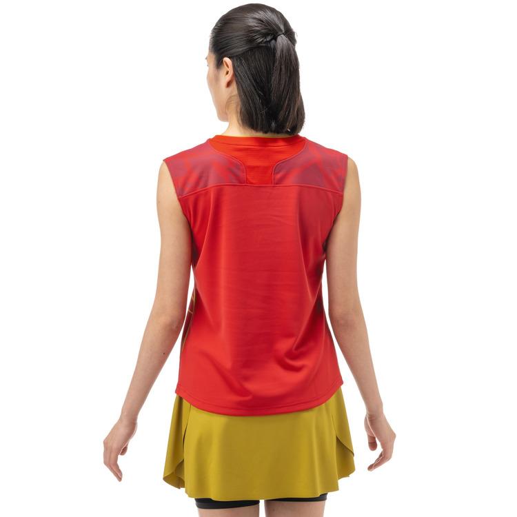 ウィメンズゲームシャツ（ノースリーブ）. 20963Y 詳細画像 ワイン(021) 3