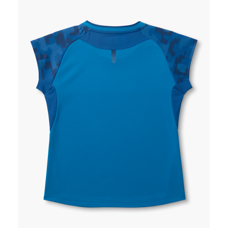 ウィメンズゲームシャツ（フィットシャツ）.21000 詳細画像 セルリアンブルー(449) 2