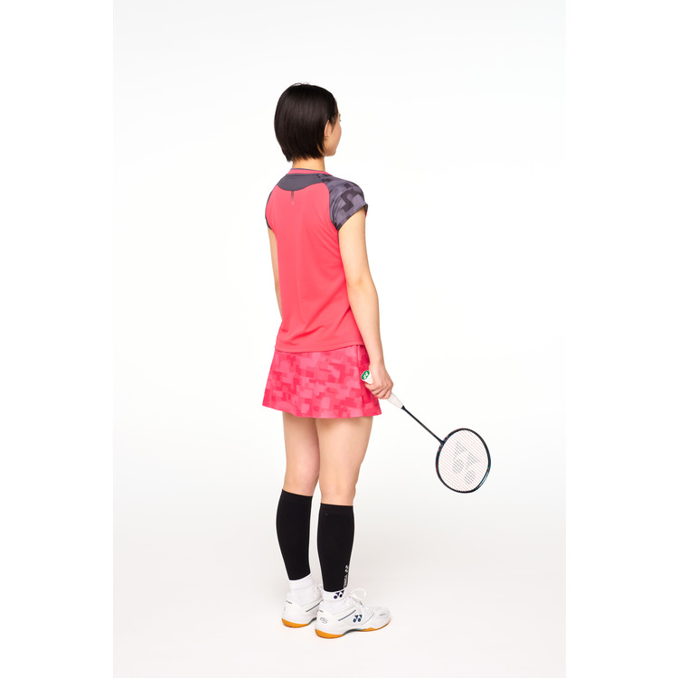 ウィメンズゲームシャツ（フィットシャツ）.21000 詳細画像 コーラルレッド(475) 11