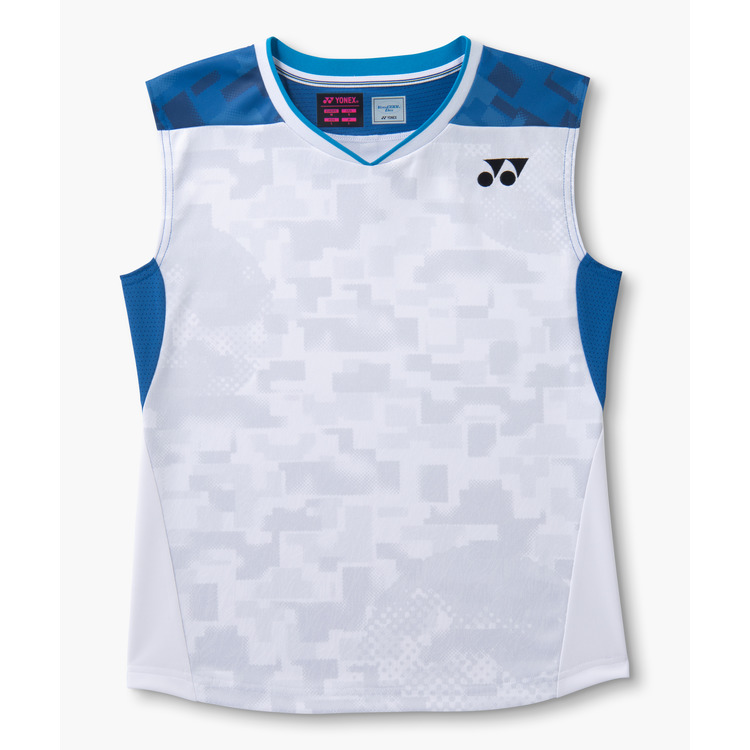 ウィメンズゲームシャツ（ノースリーブ）.21001Y 詳細画像 ホワイト(011) 1