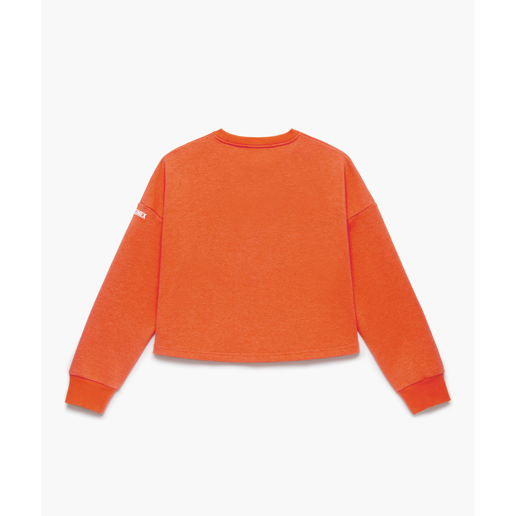 ウィメンズスウェットシャツ.37007 詳細画像 サイバーオレンジ(814) 2