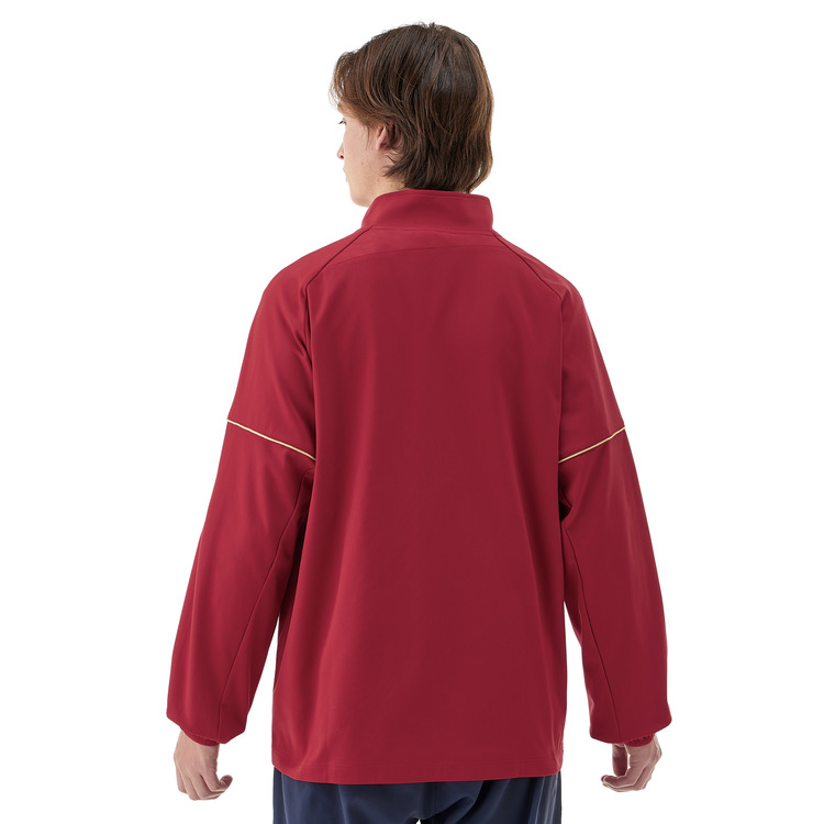 ユニニットウォームアップシャツ. 50178（フィットスタイル） 詳細画像 ワインレッド(037) 3