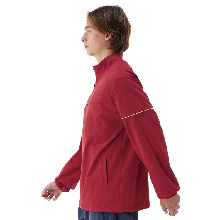 ユニニットウォームアップシャツ. 50178（フィットスタイル） 詳細画像 ワインレッド(037) 4