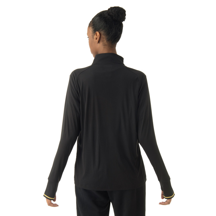 ウィメンズニットウォームアップシャツ. 57087 詳細画像 ブラック(007) 3