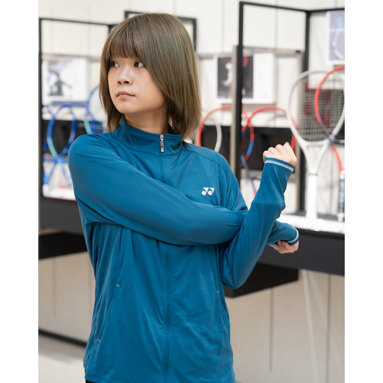 ウィメンズニットウォームアップシャツ. 57087 詳細画像 ティールブルー(817) 10