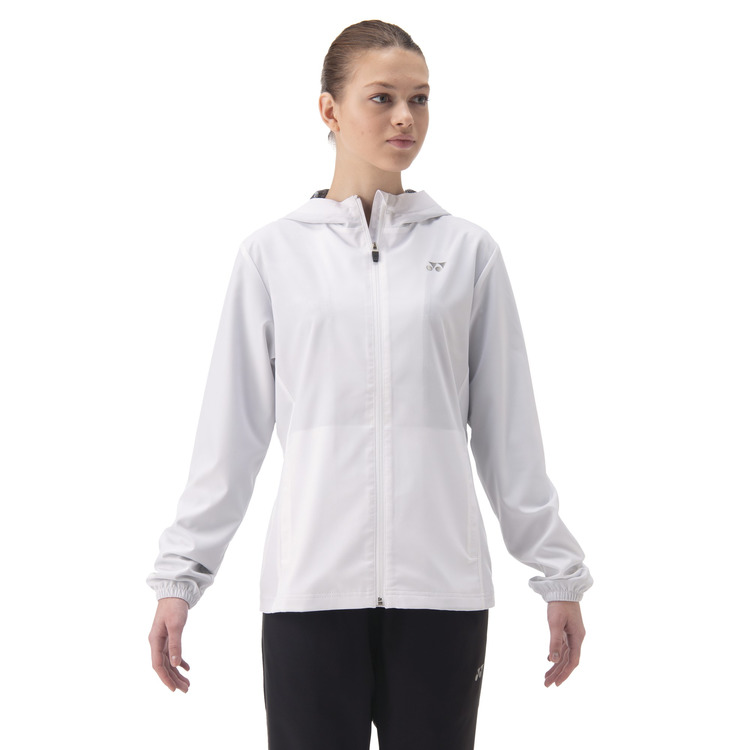 ウィメンズ裏地付ウォームアップパーカー. 57091 詳細画像 ホワイト(011) 2