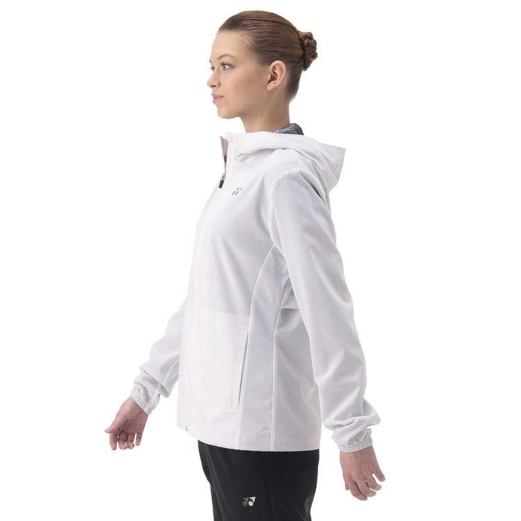 ウィメンズ裏地付ウォームアップパーカー. 57091 詳細画像 ホワイト(011) 4