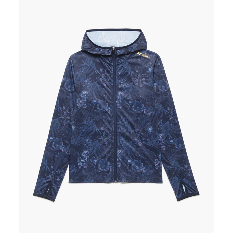 ウィメンズニットウォームアップパーカー.57093 詳細画像 ダークネイビー(554) 1