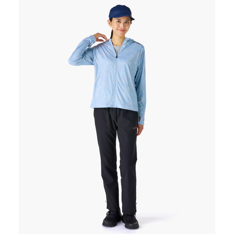 ウィメンズニットウォームアップパーカー.57093 詳細画像 パステルブルー(664) 11