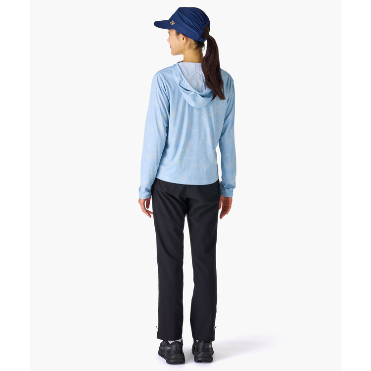 ウィメンズニットウォームアップパーカー.57093 詳細画像 パステルブルー(664) 12