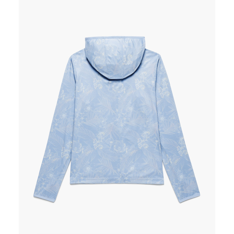 ウィメンズニットウォームアップパーカー.57093 詳細画像 パステルブルー(664) 2