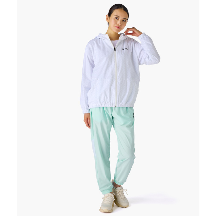 ウィメンズ裏地付ウォームアップパーカー.57115 詳細画像 ホワイト(011) 11