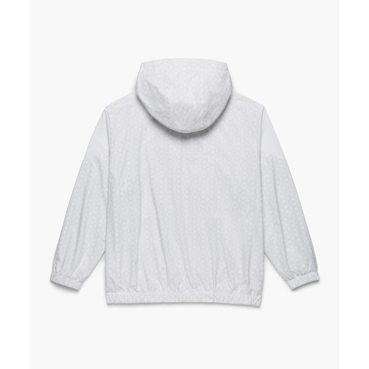 ウィメンズ裏地付ウォームアップパーカー.57115 詳細画像 ホワイト(011) 2