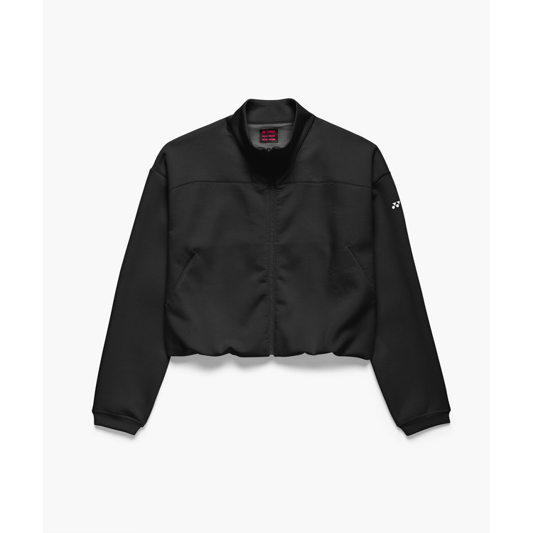 ウィメンズニットウォームアップシャツ.57116 詳細画像 ブラック(007) 1