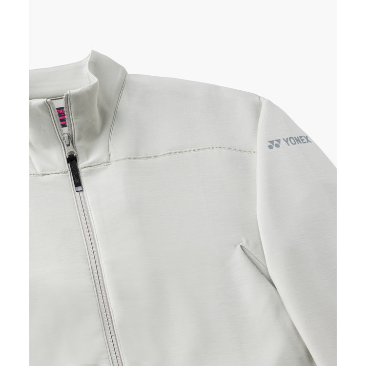 ウィメンズニットウォームアップシャツ.57116 詳細画像 シルバーグレー(024) 4