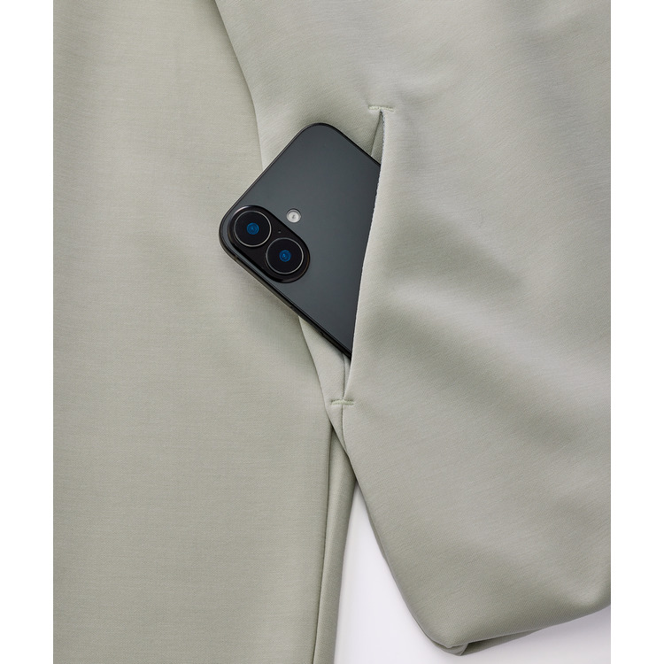 ウィメンズニットウォームアップシャツ.57116 詳細画像 シルバーグレー(024) 6