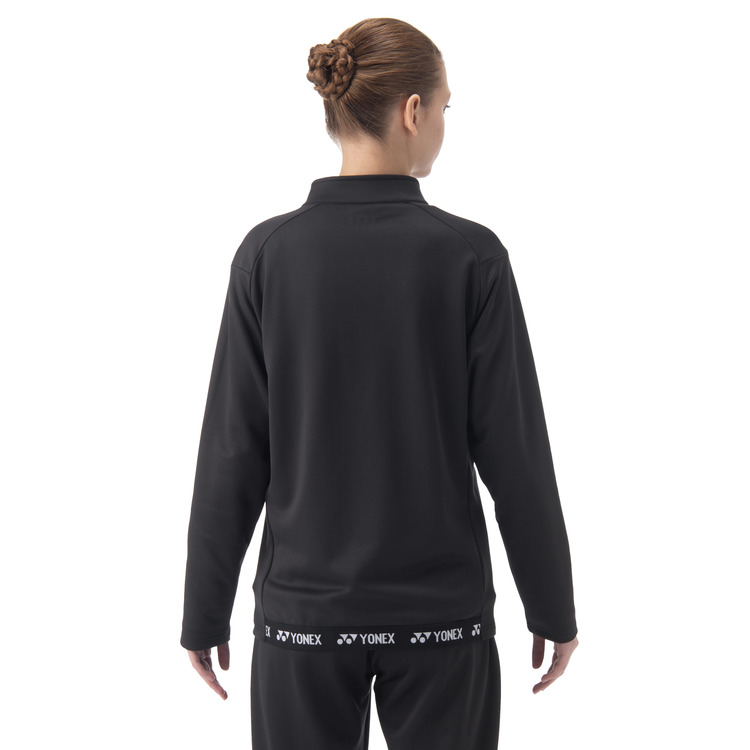 ウィメンズニットウォームアップシャツ.58113 詳細画像 ブラック(007) 3