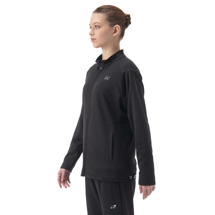 ウィメンズニットウォームアップシャツ.58113 詳細画像 ブラック(007) 4