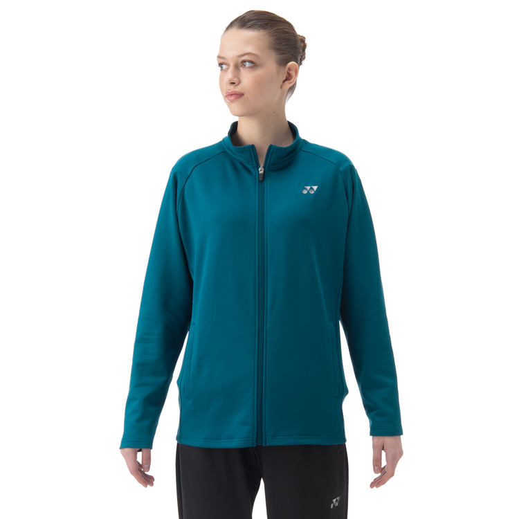 ウィメンズニットウォームアップシャツ.58113 詳細画像 ナイトスカイ(609) 2